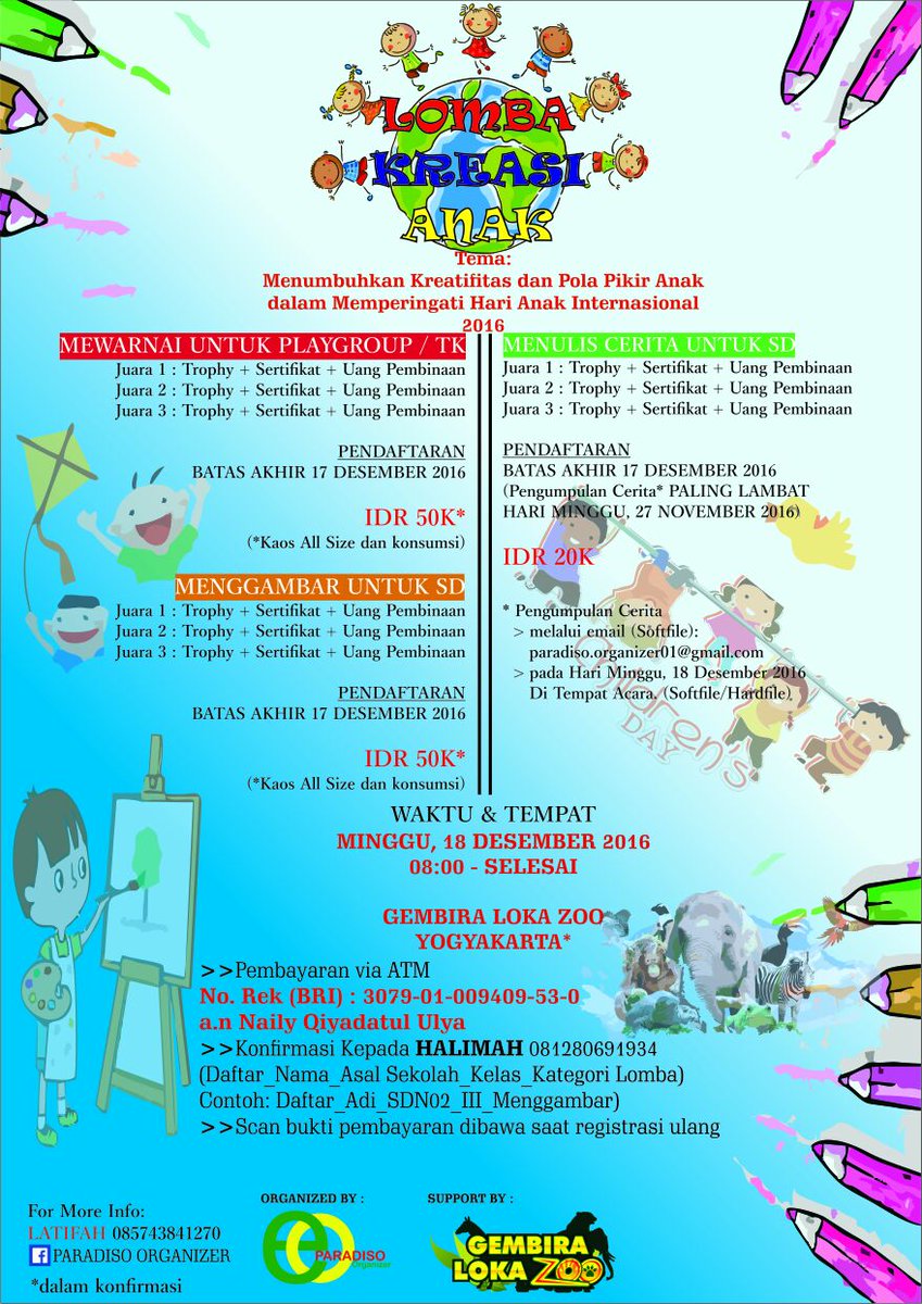 lomba kreasi anak menumbuhkan kreatifitas dan pola pikir lomba kreasi anak menumbuhkan kreatifitas dan pola pikir