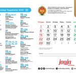 Kalender Agenda Budaya DIY tahun 2020